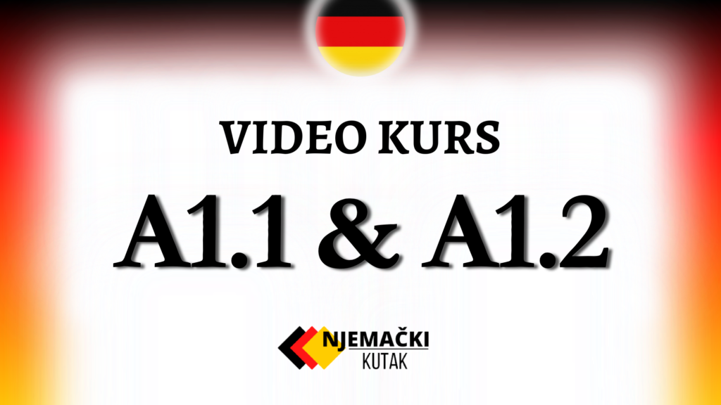A1 NIVO - VIDEO KURS (A1.1 + A1.2)