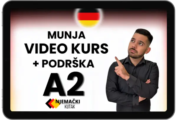 A2 MUNJA VIDEO KURS + PODRŠKA - Jednokratno plaćanje
