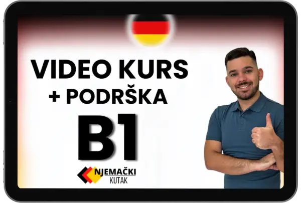 B1 VIDEO KURS + PODRŠKA - Jednokratno plaćanje